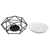 Essential Oil Burners Simple Stylish Design Beautiful Practical Easy to Clean Aromatherapy Metal Candle Holder for Home