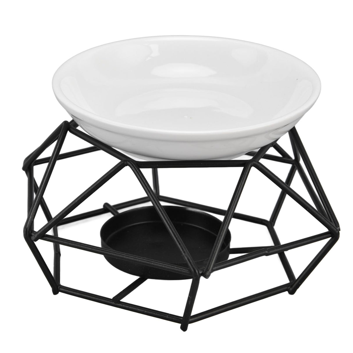 Essential Oil Burners Simple Stylish Design Beautiful Practical Easy to Clean Aromatherapy Metal Candle Holder for Home