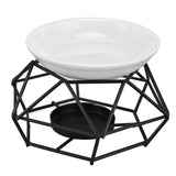 Essential Oil Burners Simple Stylish Design Beautiful Practical Easy to Clean Aromatherapy Metal Candle Holder for Home