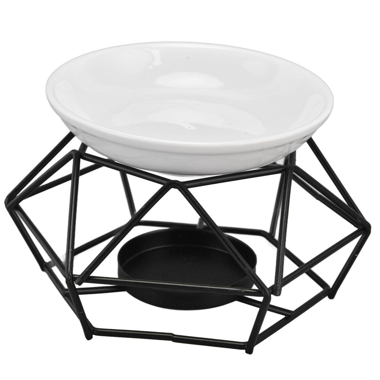 Essential Oil Burners Simple Stylish Design Beautiful Practical Easy to Clean Aromatherapy Metal Candle Holder for Home