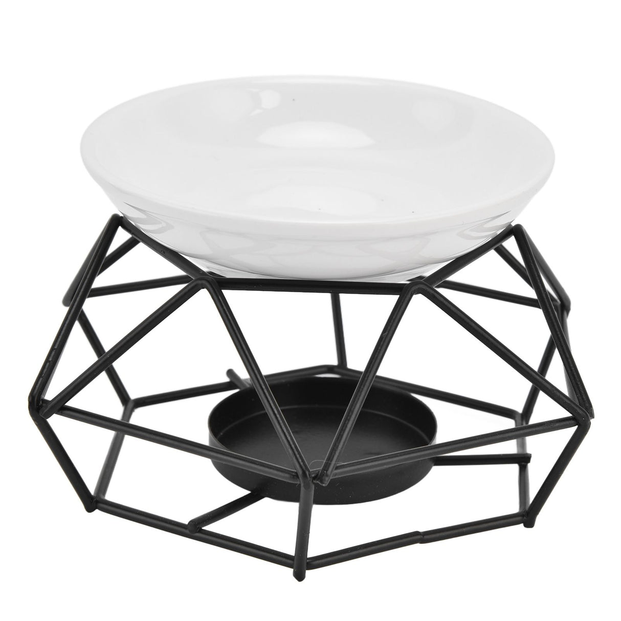 Essential Oil Burners Simple Stylish Design Beautiful Practical Easy to Clean Aromatherapy Metal Candle Holder for Home