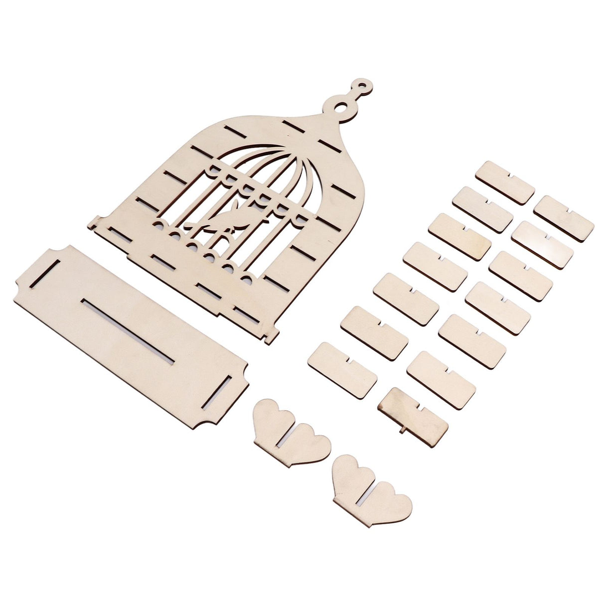 Wooden Chocolate Display Stand Bird Cage Style Dessert Display Shelves Decoration for Wedding Party Decoration