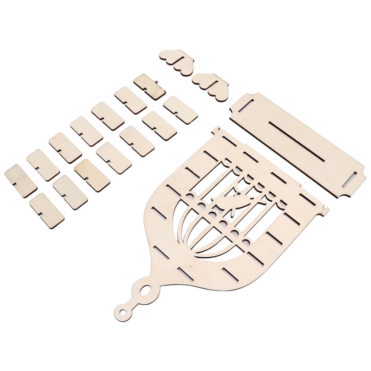 Wooden Chocolate Display Stand Bird Cage Style Dessert Display Shelves Decoration for Wedding Party Decoration
