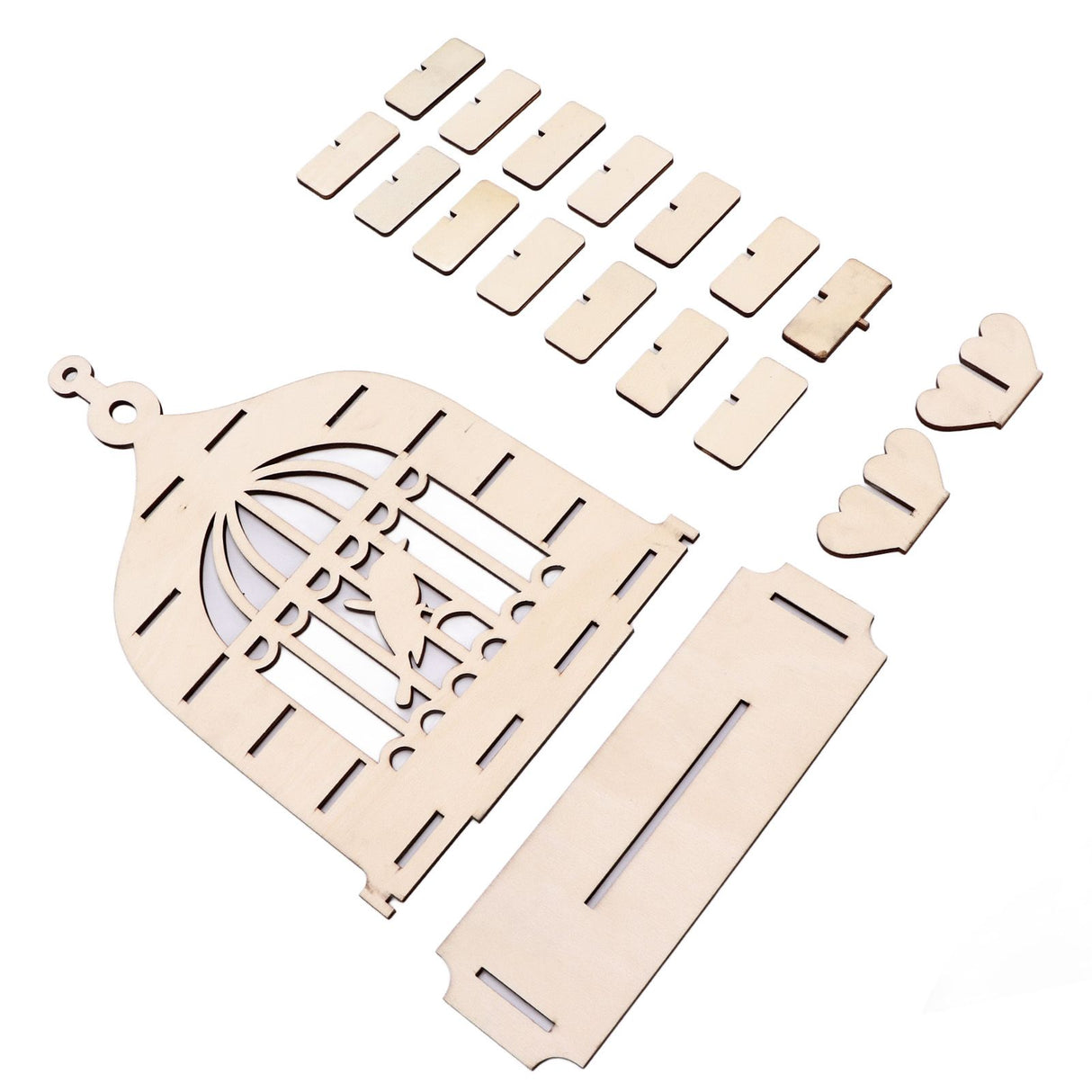 Wooden Chocolate Display Stand Bird Cage Style Dessert Display Shelves Decoration for Wedding Party Decoration