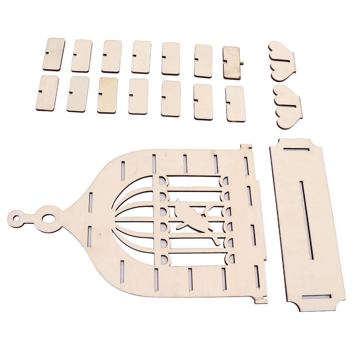 Wooden Chocolate Display Stand Bird Cage Style Dessert Display Shelves Decoration for Wedding Party Decoration