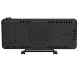 Projection Alarm Clock LED Digital Mirror Alarm Clock Rechargeable 6 Gear Brightness Bedside Clock