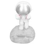 Mobile Phone Holder Astronaut Shape Exquisite Beautiful Environmentally Friendly Bracket OrnamentSilver Astronaut Push