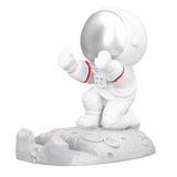 Mobile Phone Holder Astronaut Shape Exquisite Beautiful Environmentally Friendly Bracket OrnamentSilver Astronaut Push