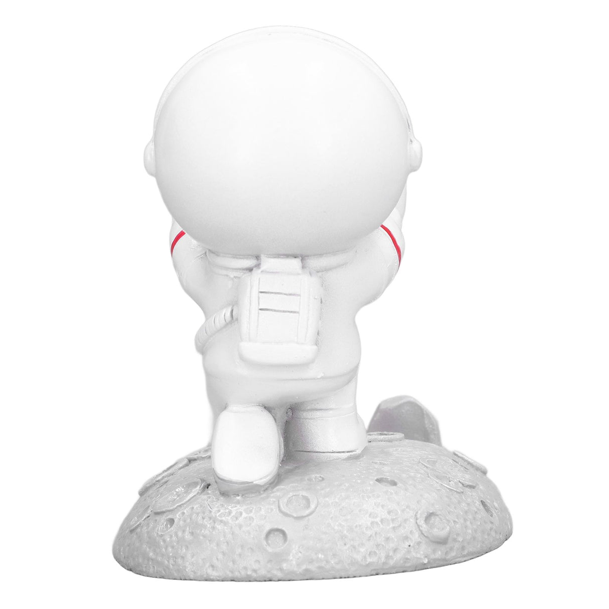 Mobile Phone Holder Astronaut Shape Exquisite Beautiful Environmentally Friendly Bracket OrnamentSilver Astronaut Push