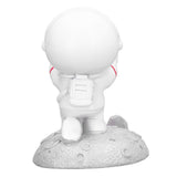 Mobile Phone Holder Astronaut Shape Exquisite Beautiful Environmentally Friendly Bracket OrnamentSilver Astronaut Push - Extra Image