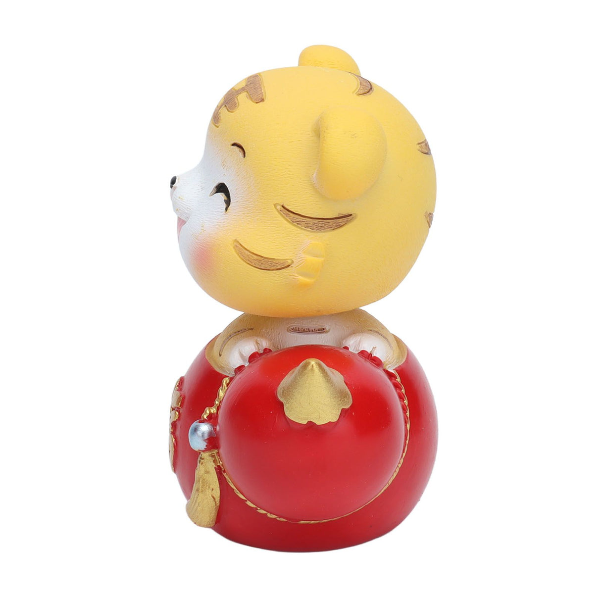 Tiger Ornament Premium Resin Cute Exquisite Bright Colors Durable Wide Application Tiger ToyBlessing Tiger