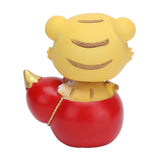 Tiger Ornament Premium Resin Cute Exquisite Bright Colors Durable Wide Application Tiger ToyBlessing Tiger