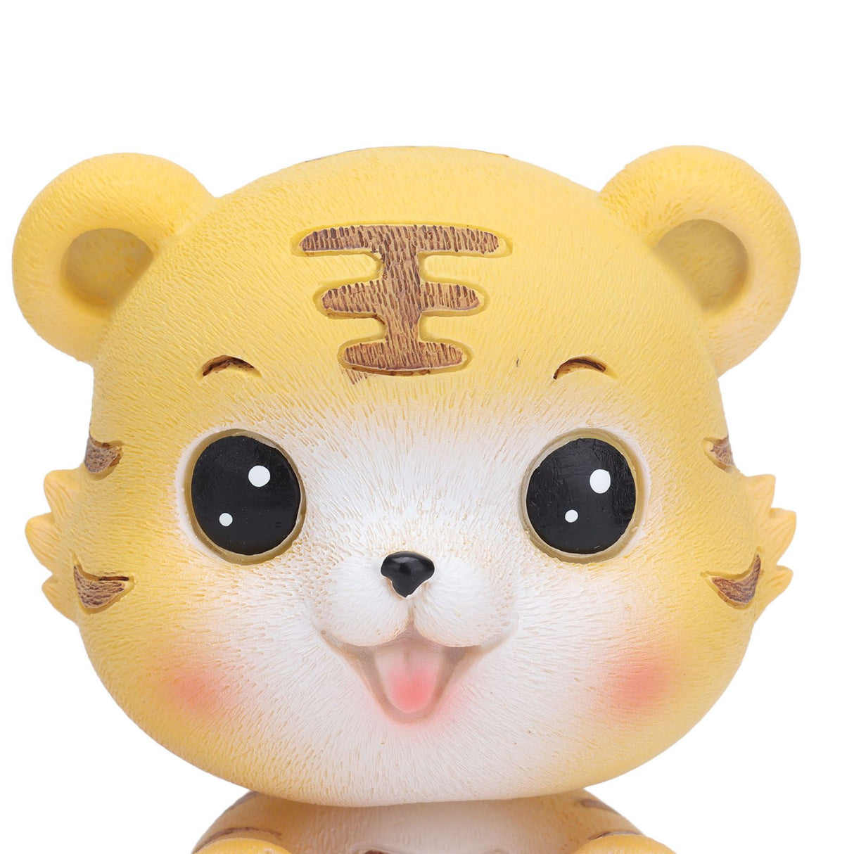 Tiger Ornament Premium Resin Cute Exquisite Bright Colors Durable Wide Application Tiger ToyPeace Tiger