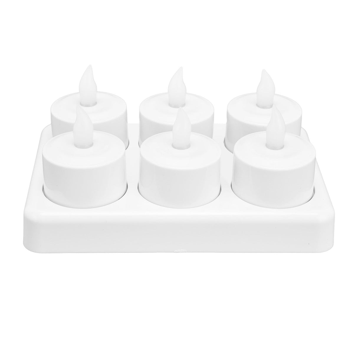 Candle Light Warm White Light LED Tea Light for Wedding Party Table Dining Room 100‑240VAU Plug