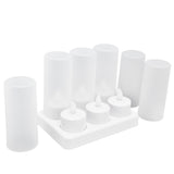 Candle Light Warm White Light LED Tea Light for Wedding Party Table Dining Room 100‑240VAU Plug - Extra Image