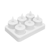 Candle Light Warm White Light LED Tea Light for Wedding Party Table Dining Room 100‑240VAU Plug - Extra Image