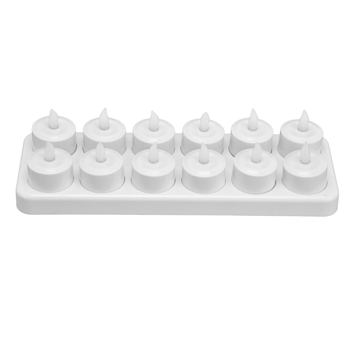 100‑240V Rechargeable Tealight Candle Lamp Reusable Flameless Cordless LED Candles LightsAU Plug