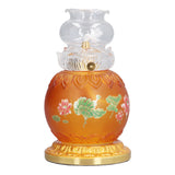 Buddhist Temple Flower Light Glazed Buddha Oil Lamp for Churches Temple Shops Sacrifices