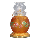 Buddhist Temple Flower Light Glazed Buddha Oil Lamp for Churches Temple Shops Sacrifices - Side View