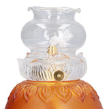 Buddhist Temple Flower Light Glazed Buddha Oil Lamp for Churches Temple Shops Sacrifices - Extra Image