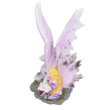 Dragon Girl Desktop Ornament Standing Sculpture Resin Bedroom Decoration Statue for Living Room Office