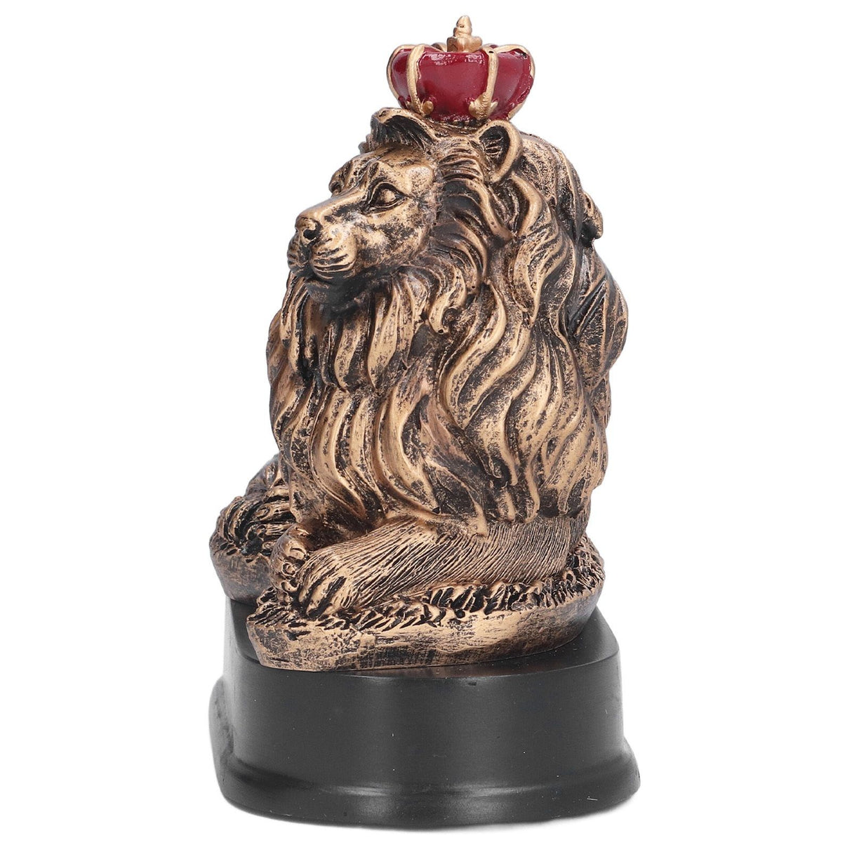 Lion Sculpture Decorative Lion Resin Statue for Home Decoration Farm Living Room Porch Christmas Ornament