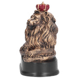 Lion Sculpture Decorative Lion Resin Statue for Home Decoration Farm Living Room Porch Christmas Ornament - Side View