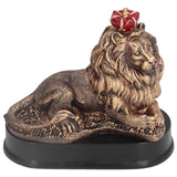 Lion Sculpture Decorative Lion Resin Statue for Home Decoration Farm Living Room Porch Christmas Ornament