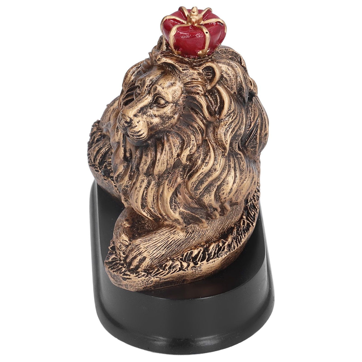 Lion Sculpture Decorative Lion Resin Statue for Home Decoration Farm Living Room Porch Christmas Ornament
