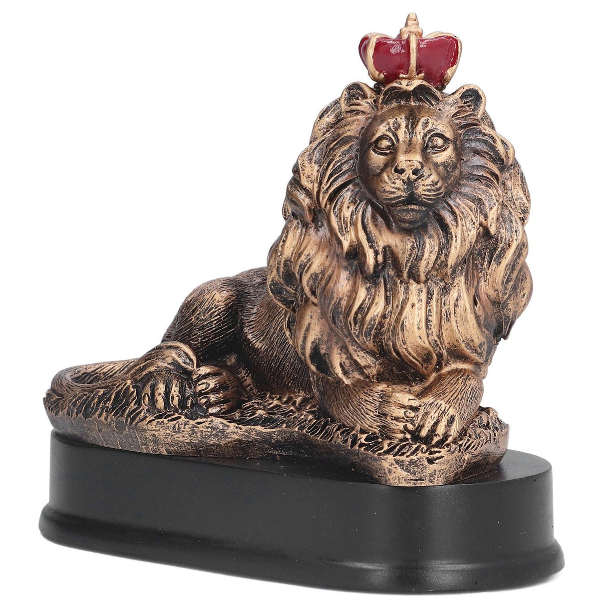 Lion Sculpture Decorative Lion Resin Statue for Home Decoration Farm Living Room Porch Christmas Ornament