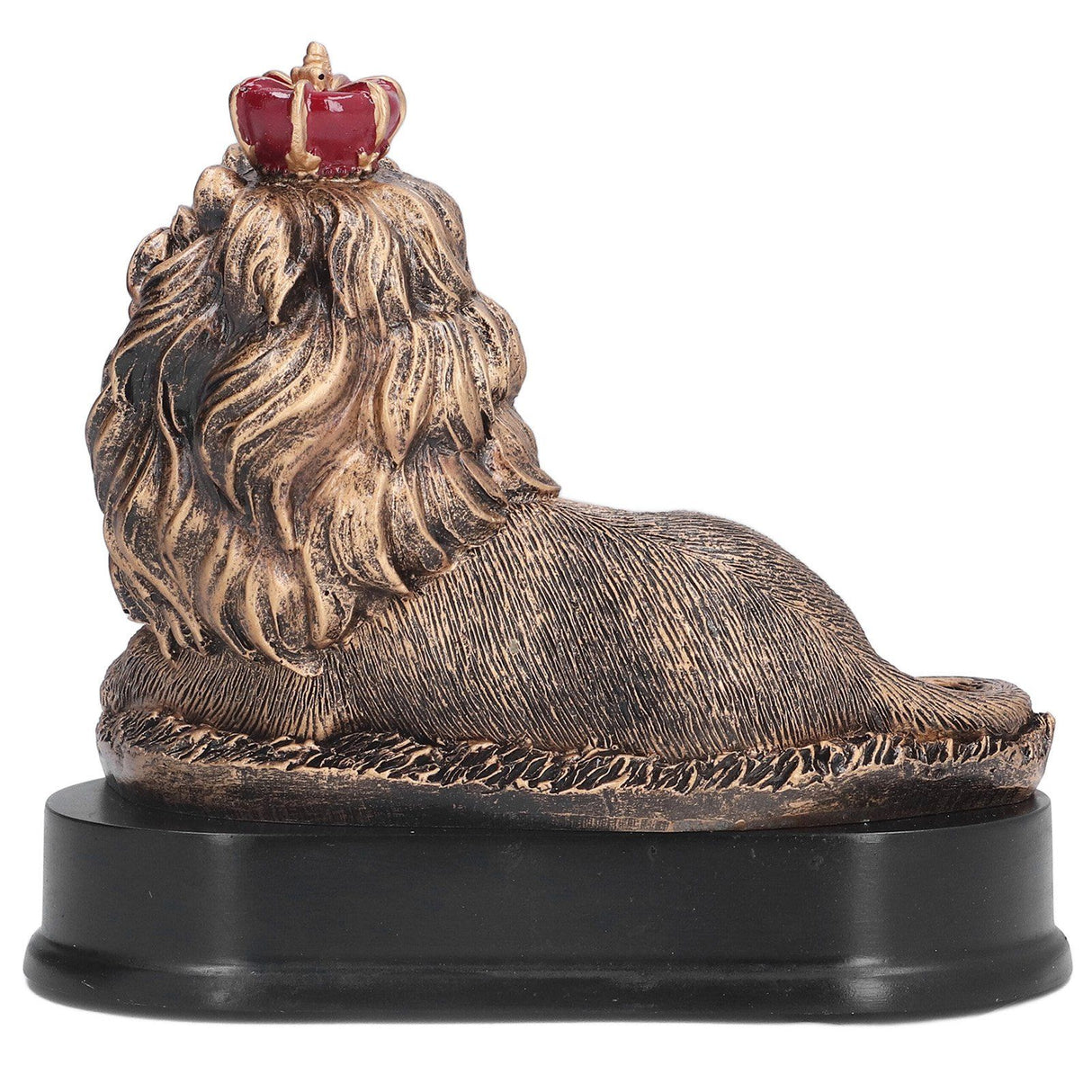 Lion Sculpture Decorative Lion Resin Statue for Home Decoration Farm Living Room Porch Christmas Ornament