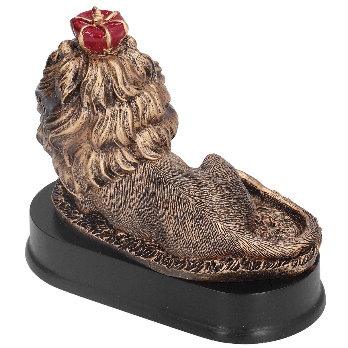 Lion Sculpture Decorative Lion Resin Statue for Home Decoration Farm Living Room Porch Christmas Ornament