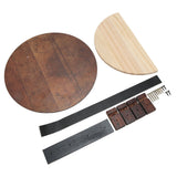 Wine Rack Hanging Hook Stylish Design Fine Workmanship Easy Installation Wood Material Wine Holder