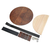 Wine Rack Hanging Hook Stylish Design Fine Workmanship Easy Installation Wood Material Wine Holder