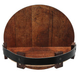 Wine Rack Hanging Hook Stylish Design Fine Workmanship Easy Installation Wood Material Wine Holder