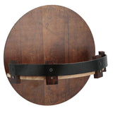 Wine Rack Hanging Hook Stylish Design Fine Workmanship Easy Installation Wood Material Wine Holder - Extra Image