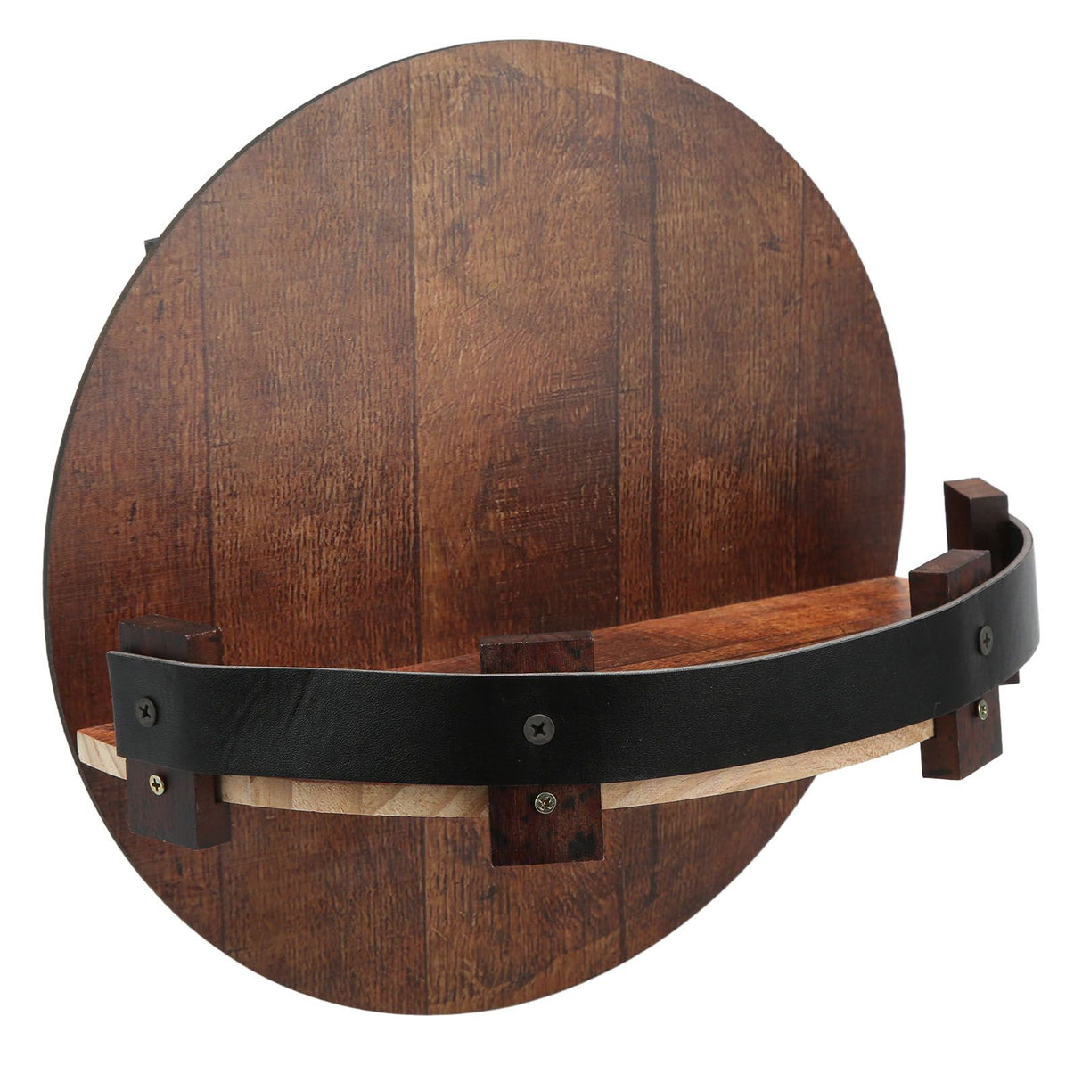 Wine Rack Hanging Hook Stylish Design Fine Workmanship Easy Installation Wood Material Wine Holder