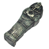 Mummy Coffin Decorations Aquarium Fish Tank Ornaments Landscape Skull Resin Skull Mummy Coffin Ornament