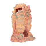 Reptile Shelter Resin Decorative Multipurpose Aquarium Buddha Ornament for Fish Tank Fountain