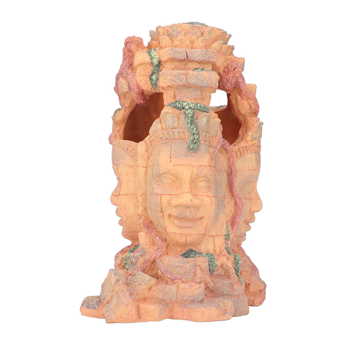 Reptile Shelter Resin Decorative Multipurpose Aquarium Buddha Ornament for Fish Tank Fountain