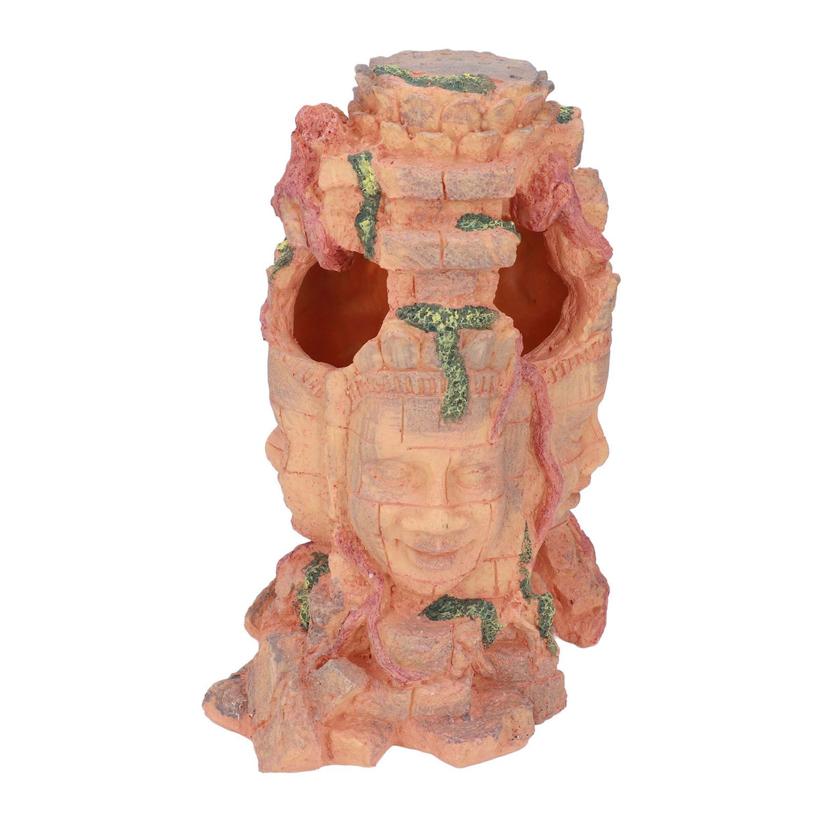 Reptile Shelter Resin Decorative Multipurpose Aquarium Buddha Ornament for Fish Tank Fountain