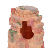 Reptile Shelter Resin Decorative Multipurpose Aquarium Buddha Ornament for Fish Tank Fountain