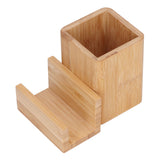Pen Holder Sturdy Durable Environmentally Friendly Stationery Storage Organizer with Business Card Holder