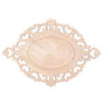Wood Applique Premium Wood Durable Easy Installation Natural Eco Friendly Wide Application Wood Carving Applique