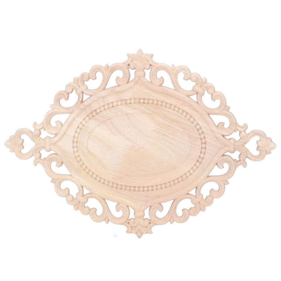 Wood Applique Premium Wood Durable Easy Installation Natural Eco Friendly Wide Application Wood Carving Applique