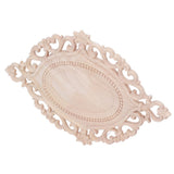 Wood Applique Premium Wood Durable Easy Installation Natural Eco Friendly Wide Application Wood Carving Applique