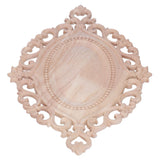 Wood Applique Premium Wood Durable Easy Installation Natural Eco Friendly Wide Application Wood Carving Applique - Top-Down View