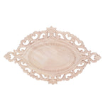 Wood Applique Premium Wood Durable Easy Installation Natural Eco Friendly Wide Application Wood Carving Applique