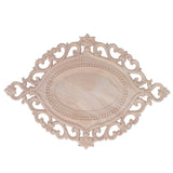 Wood Applique Premium Wood Durable Easy Installation Natural Eco Friendly Wide Application Wood Carving Applique - Low Angle