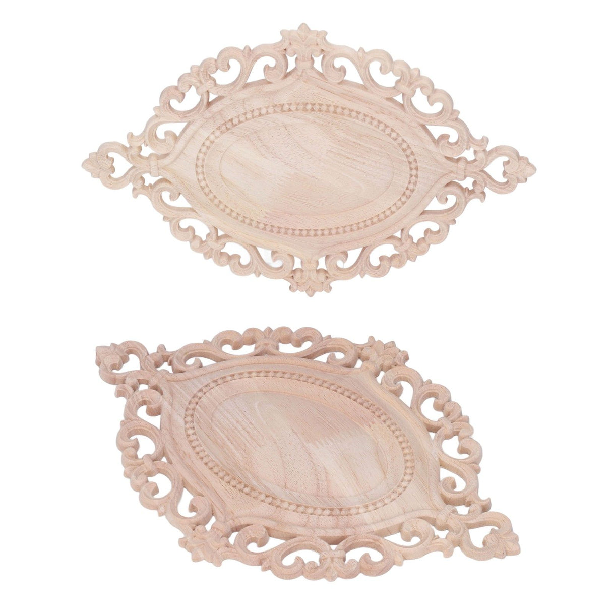 Wood Applique Premium Wood Durable Easy Installation Natural Eco Friendly Wide Application Wood Carving Applique
